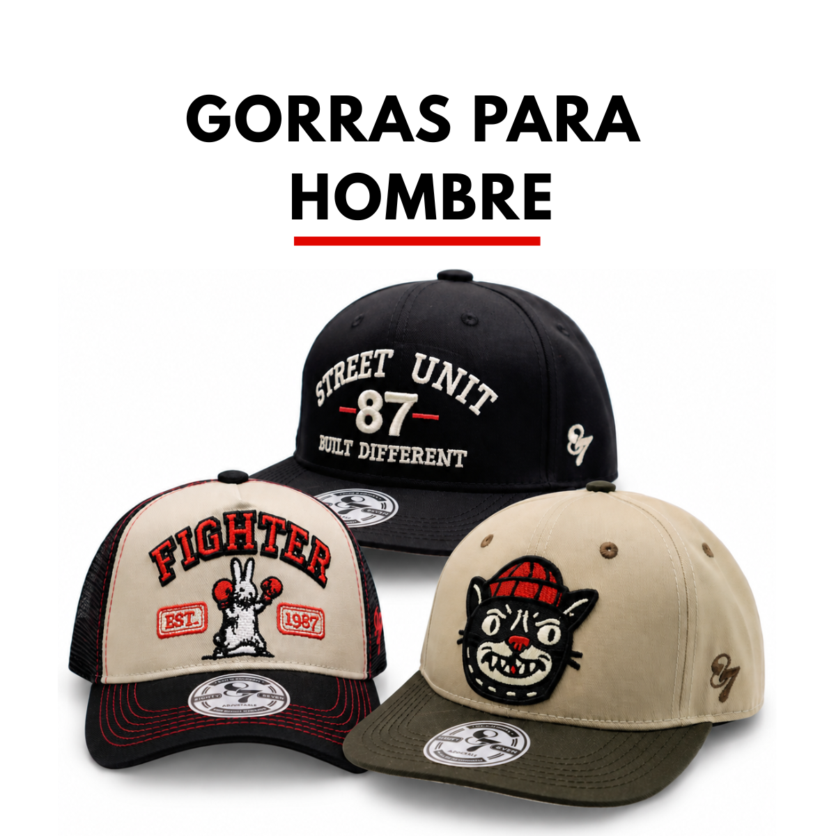 GORRAS PARA HOMBRE
