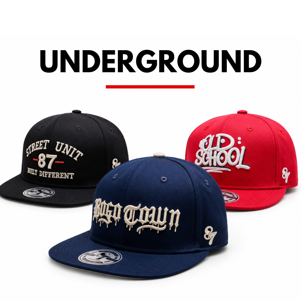 GORRAS PLANAS UNDERGROUND
