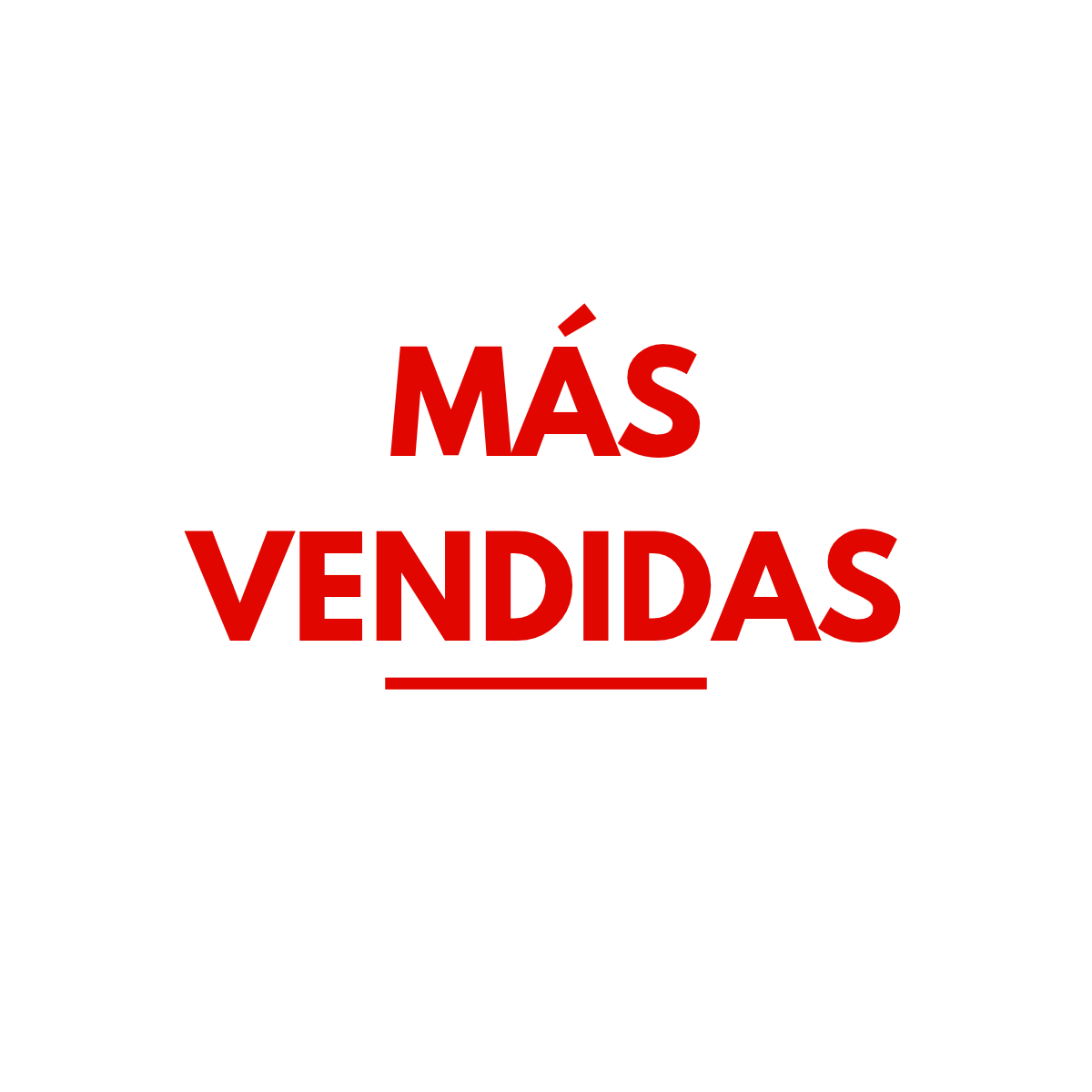 LAS MÁS VENDIDAS