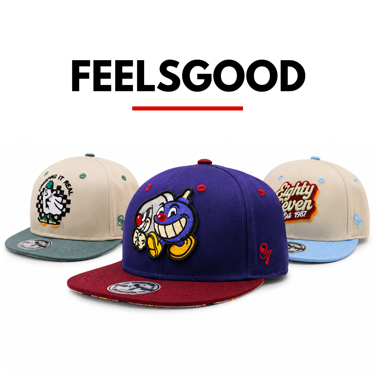 GORRAS PLANAS FEELSGOOD