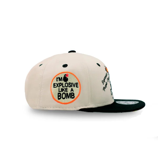 GORRA BOOM BEIGE