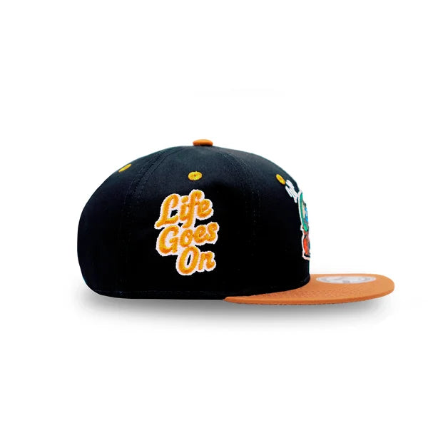 GORRA FLOR PARTY NEGRO