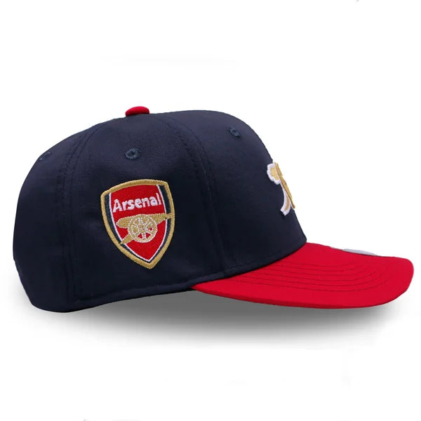 GORRA ARSENAL AZUL OSCURO VIS ROJO
