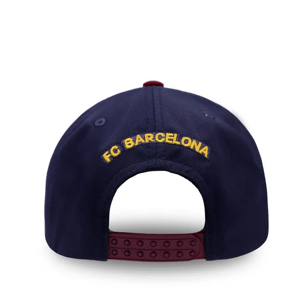 GORRA BARCELONA TRICOLOR BLANCO