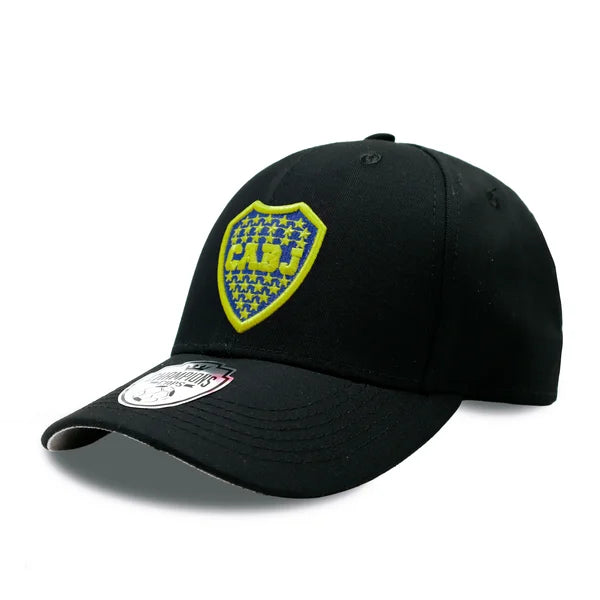GORRA BOCA JUNIORS NEGRO