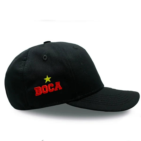 GORRA BOCA JUNIORS NEGRO