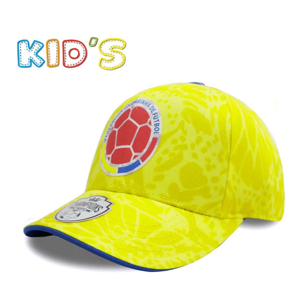 GORRA COLOMBIA AMARILLO ESTAMPADO