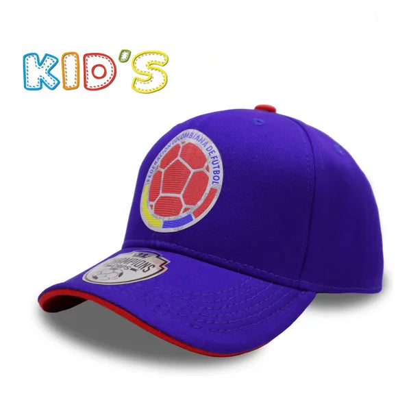 GORRA COLOMBIA AZUL REY ESTAMPADO