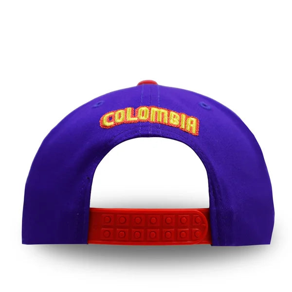GORRA COLOMBIA AZUL REY ESTAMPADO