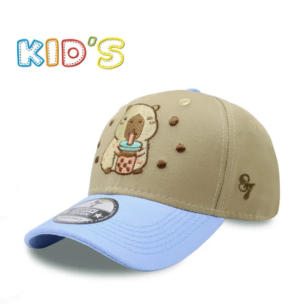GORRA CAPIBARA BUBLLE TEA CAQUI