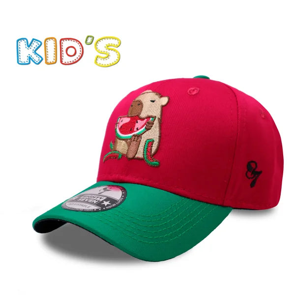 GORRA CAPIBARA SANDIA ROJO