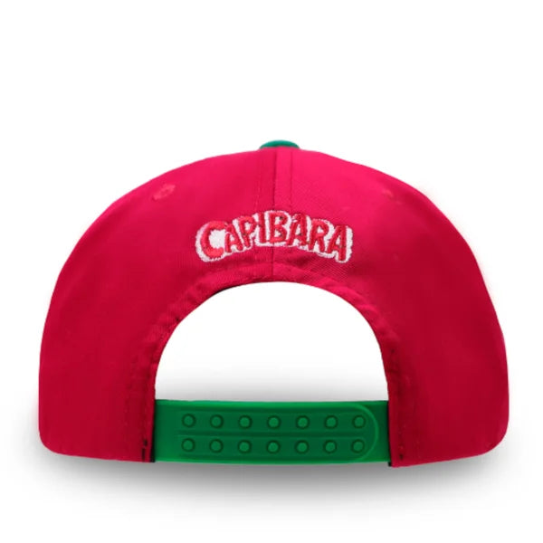 GORRA CAPIBARA SANDIA ROJO