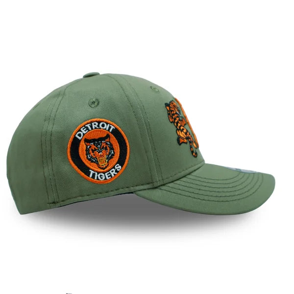 GORRA DETROIT TIGRES VERDE MILITAR
