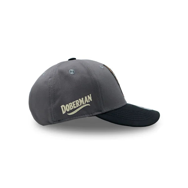 GORRA DOBERMAN GRIS OSCURO