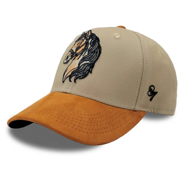 GORRA CABALLO CAQUI LINCE COLONIAL