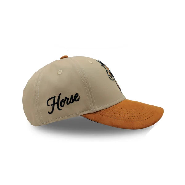 GORRA CABALLO CAQUI LINCE COLONIAL