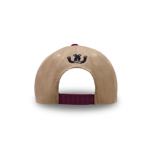 GORRA CABALLO CAQUI LINCE VINOTINTO