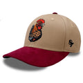 GORRA GALLO CAQUI