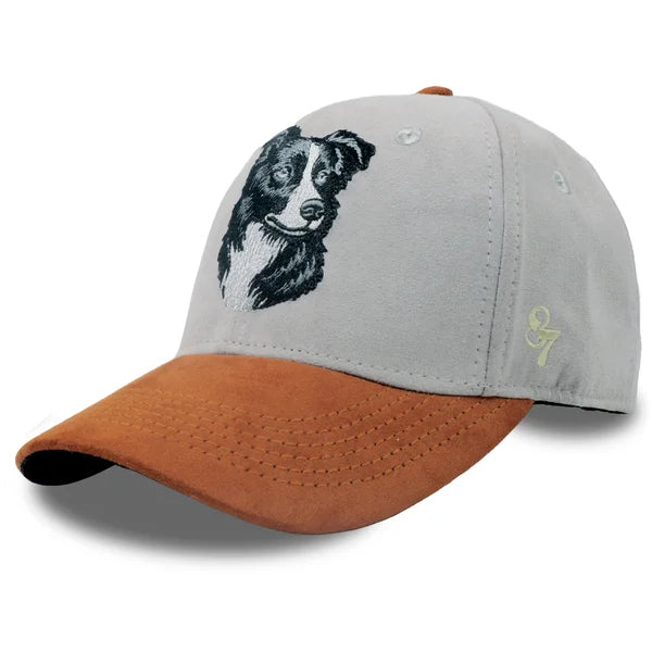 GORRA BORDER COLLIE GRIS