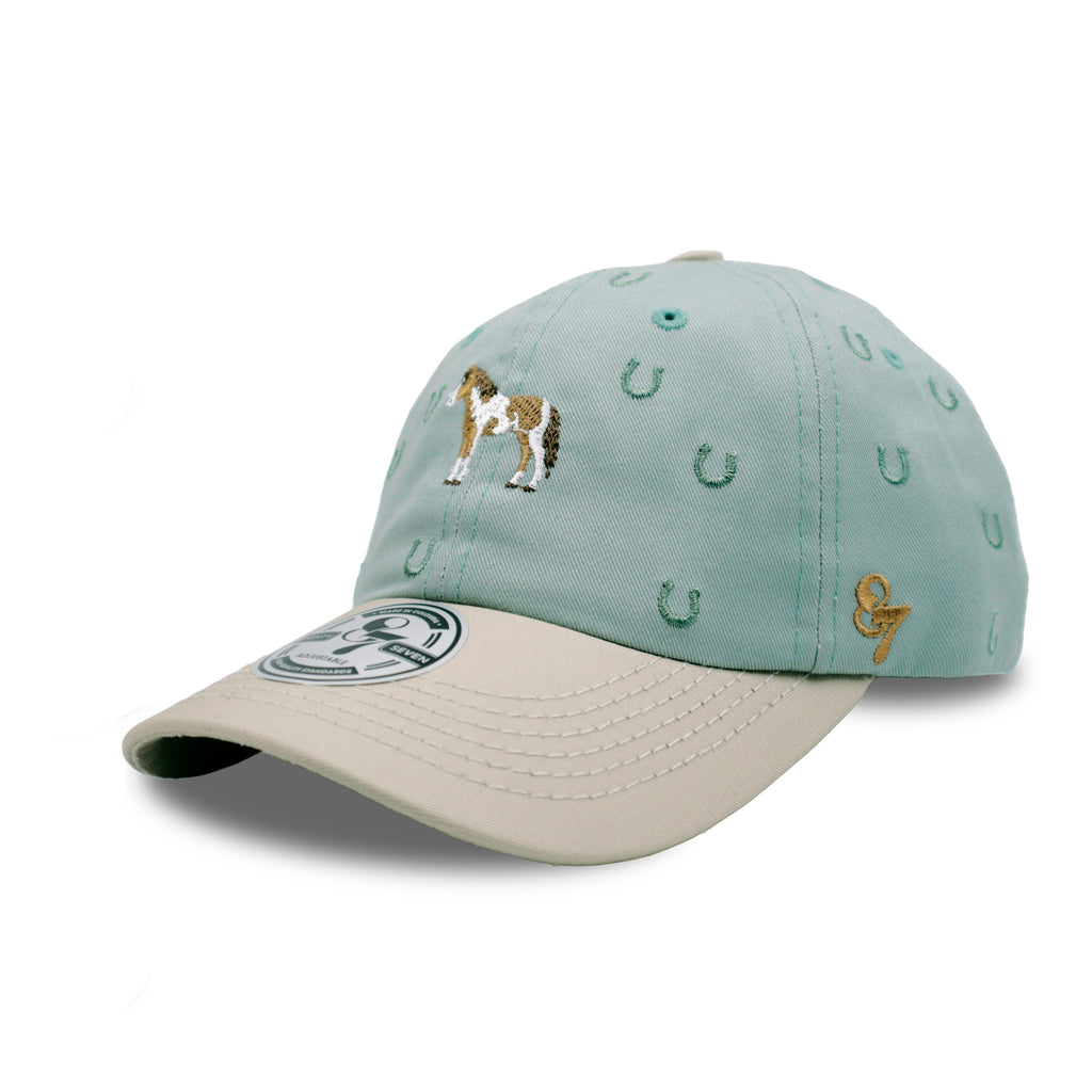 GORRA CABALLO VERDE HOJA SECA