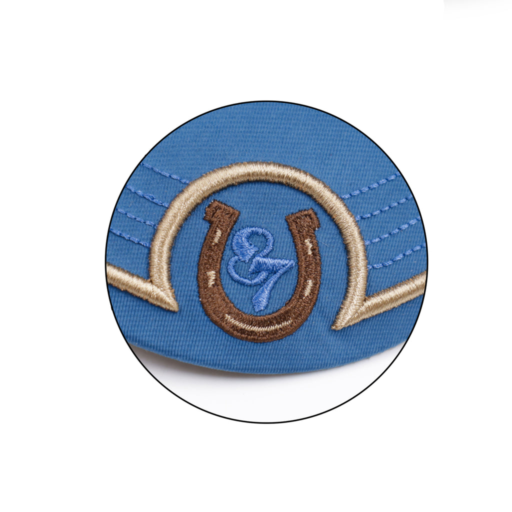GORRA HERRADURA AZUL PETROLEO