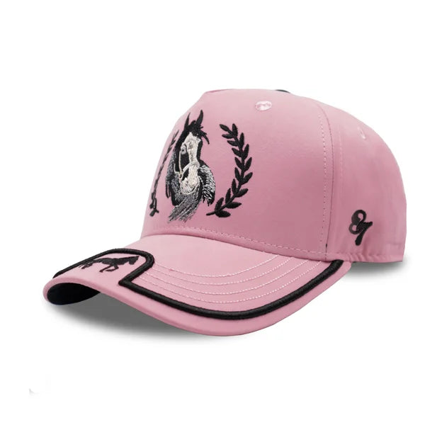 GORRA CABALLO ROSA