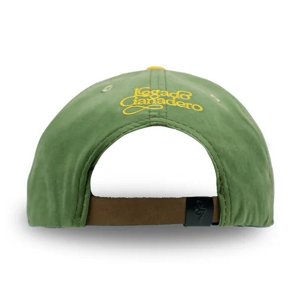 GORRA CABALLO FLORES VERDE