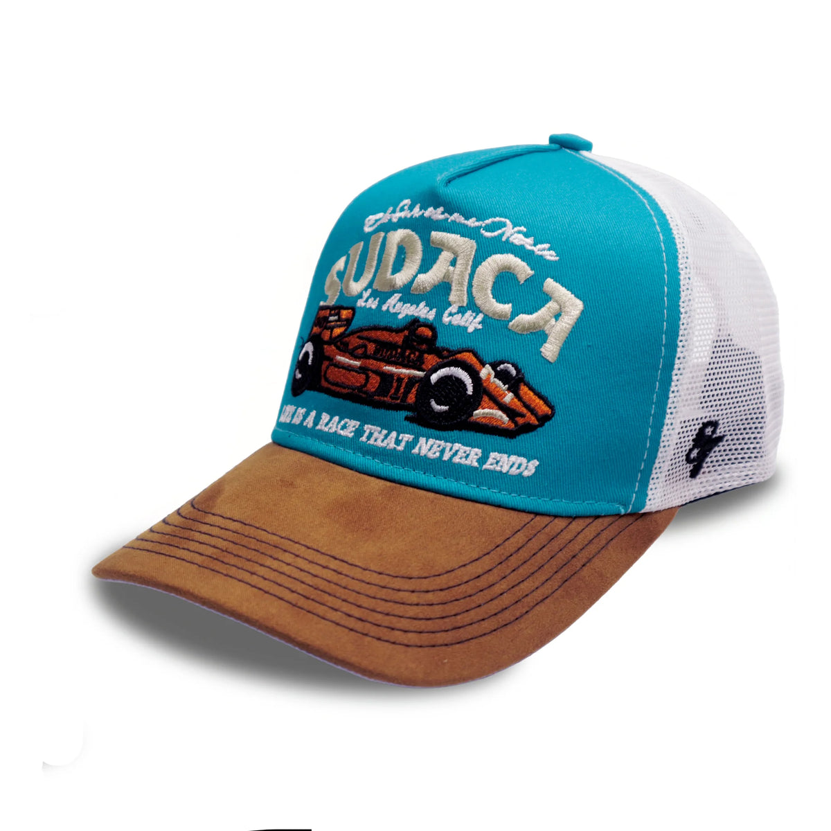 GORRA TRUCKER TURQUESA SUDACA