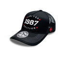 GORRA TRUCKER NEGRA 1987