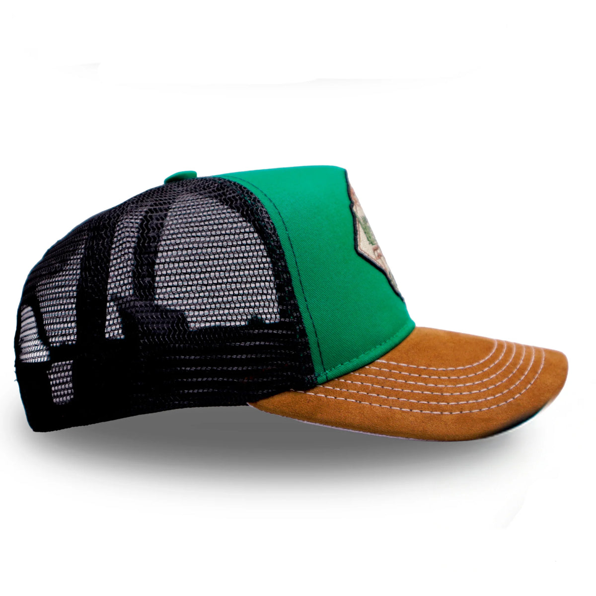 GORRA TRUCKER AJUSTABLE VERDE FISHER OF MEN