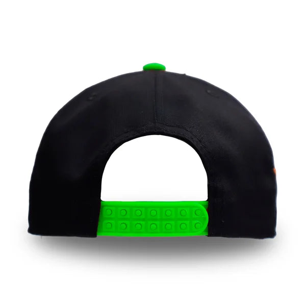 GORRA NIÑOS GAMER NEGRO VERDE