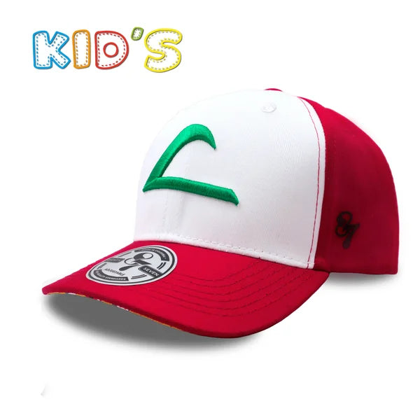 GORRA ASH BLANCO RUANA ROJO
