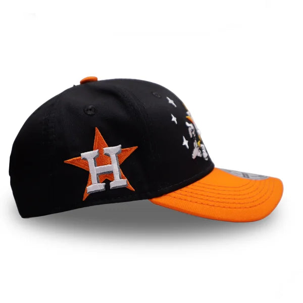GORRA NIÑOS HOUSTON STAR NEGRO