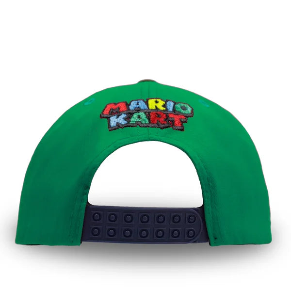 GORRA LUIGI KART TRICOLOR BLANCO