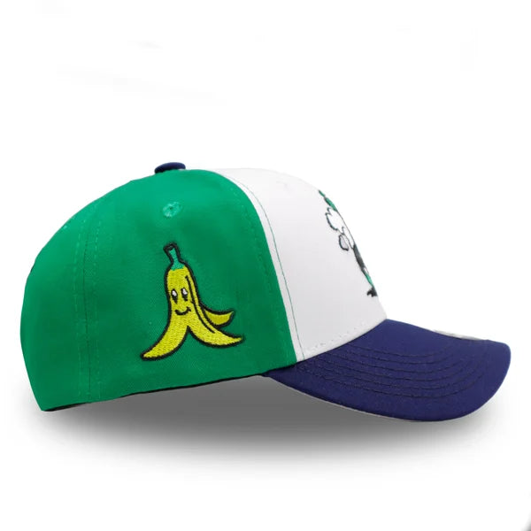GORRA LUIGI KART TRICOLOR BLANCO