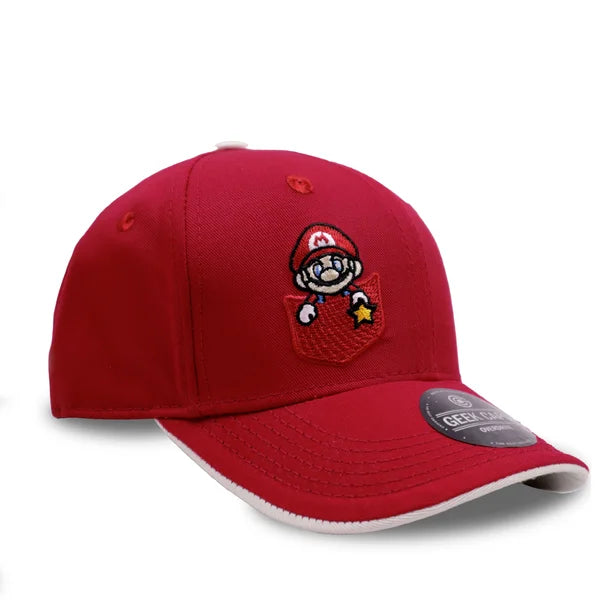 GORRA MARIO ROJO
