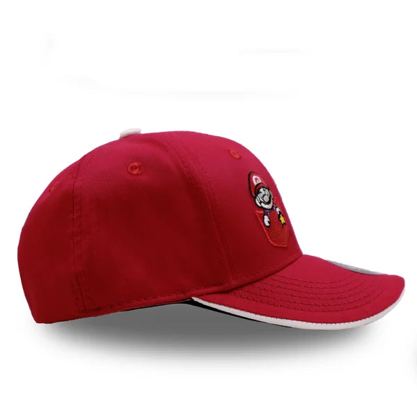 GORRA MARIO ROJO