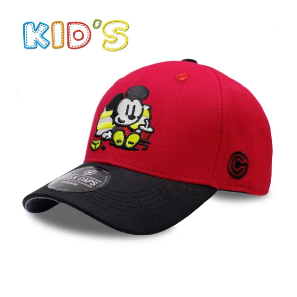GORRA MICKEY BEBE ROJO