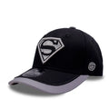 GORRA SUPERMAN PLANA NEGRO