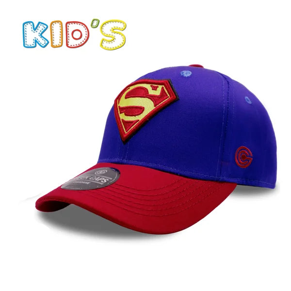 GORRA SUPERMAN CLASICO AZUL REY