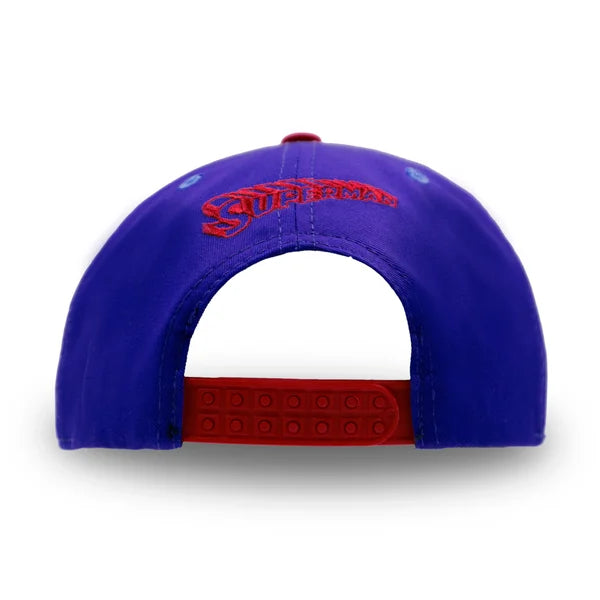 GORRA SUPERMAN CLASICO AZUL REY