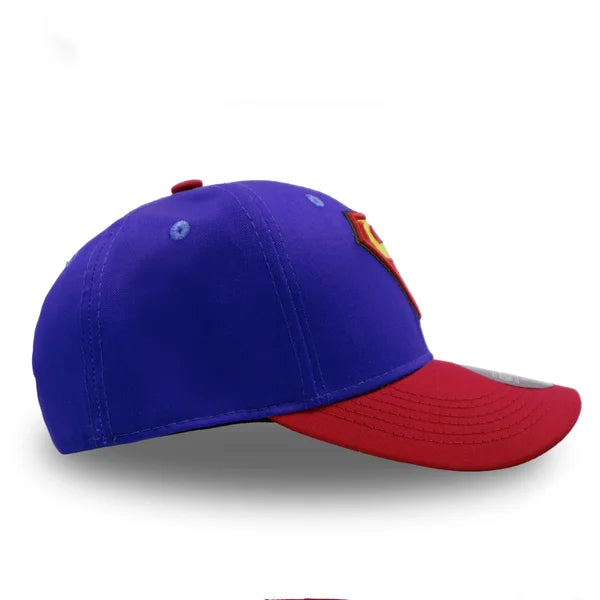 GORRA SUPERMAN CLASICO AZUL REY