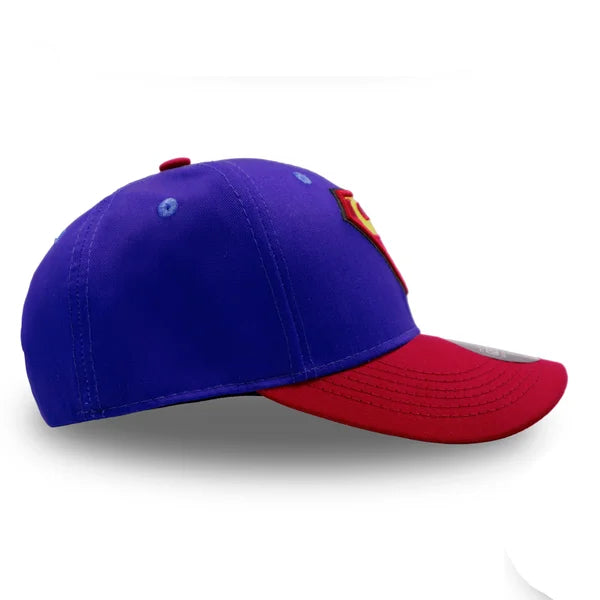 GORRA SUPERMAN CLASICO AZUL REY