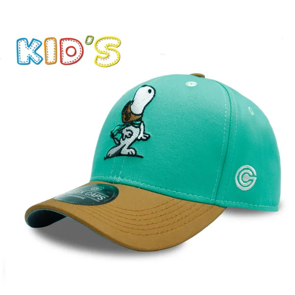 GORRA SNOPPY VERDE MENTA