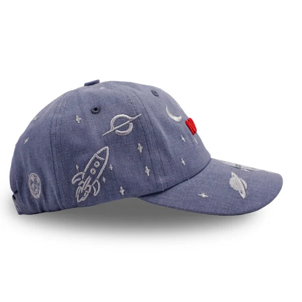 GORRA NASA AMANECER JEAN AZUL CLARO