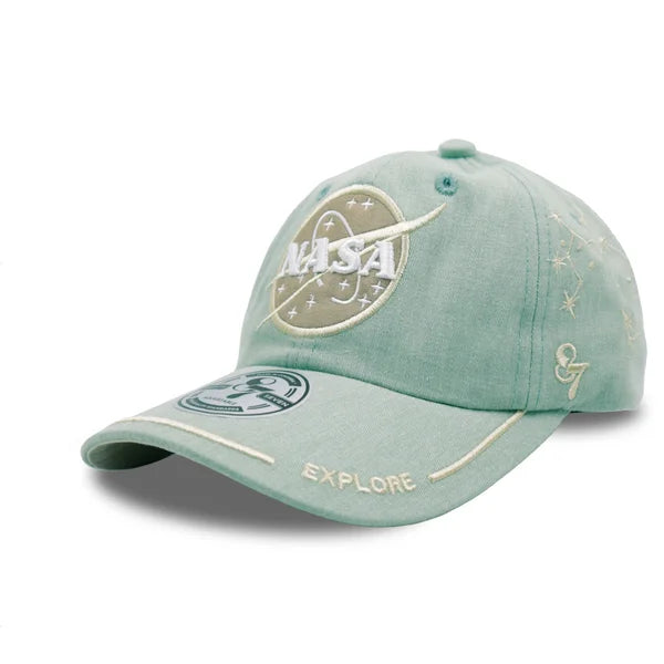 GORRA NASA TIERRA JEAN VERDE MENTA