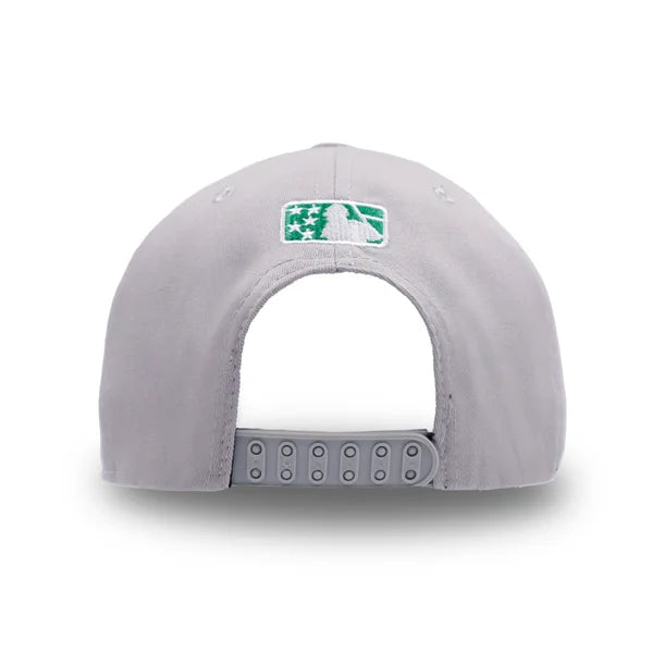 GORRA NY APPLE GRIS