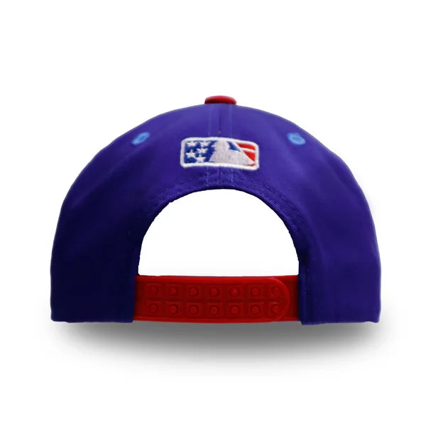 GORRA NIÑOS NY QNS AZUL REY NARANJA
