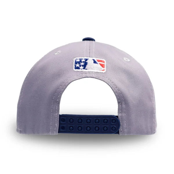 GORRA NIÑOS NY GRIS AZUL