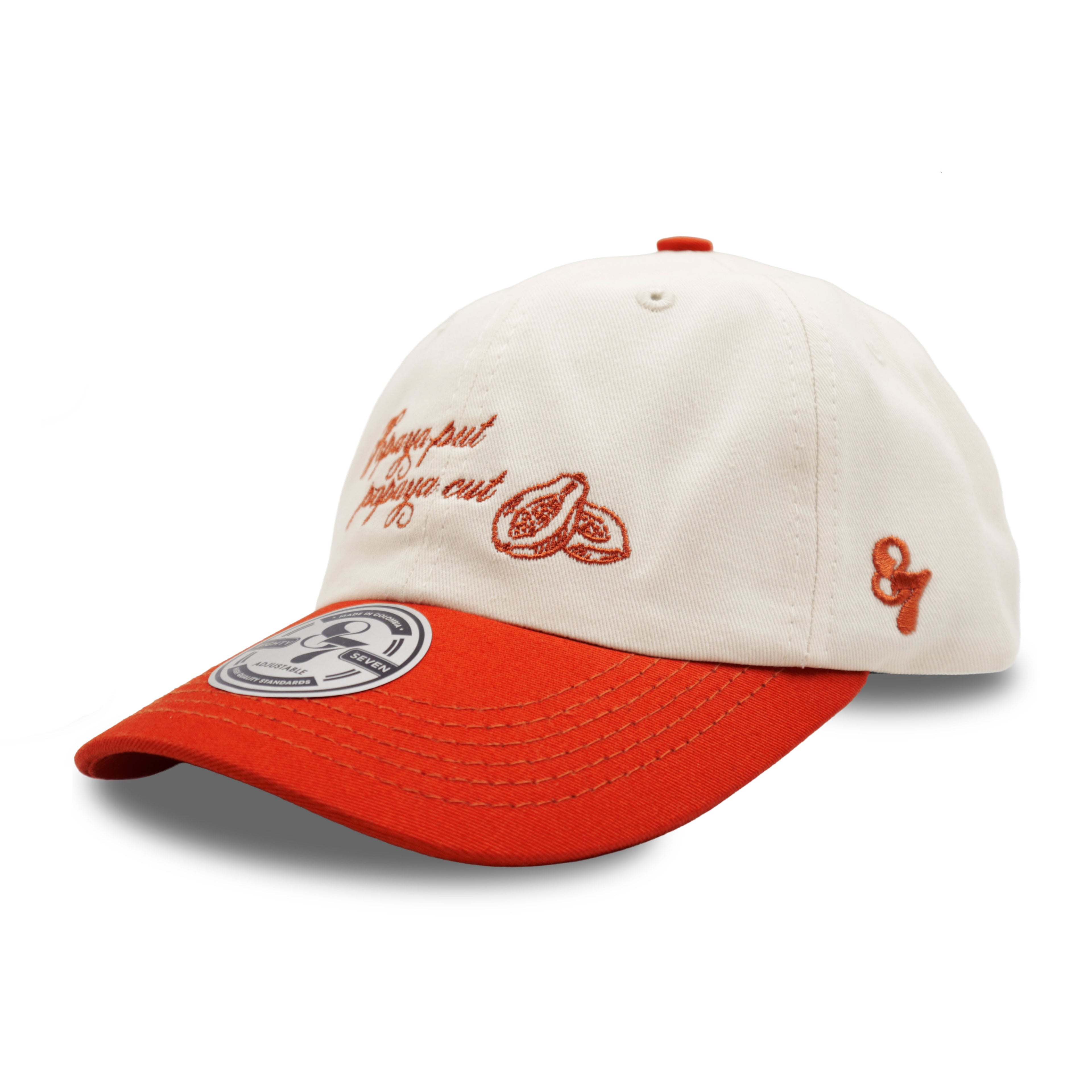 GORRA PAPAYA PUT MARFIL